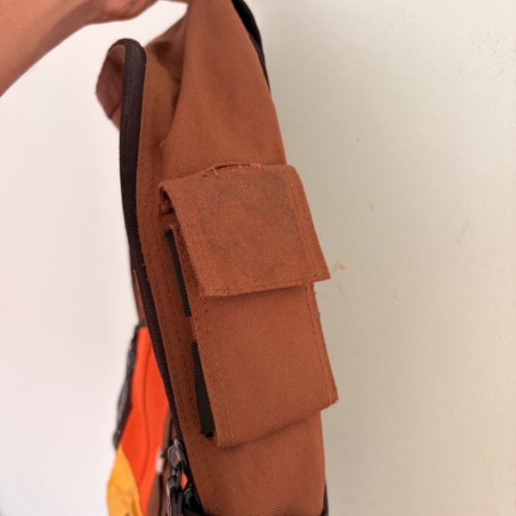 VINTAGE Y2K BILLABON Backpack bag surfer schoolbag side pockets - Picture 3 of 6